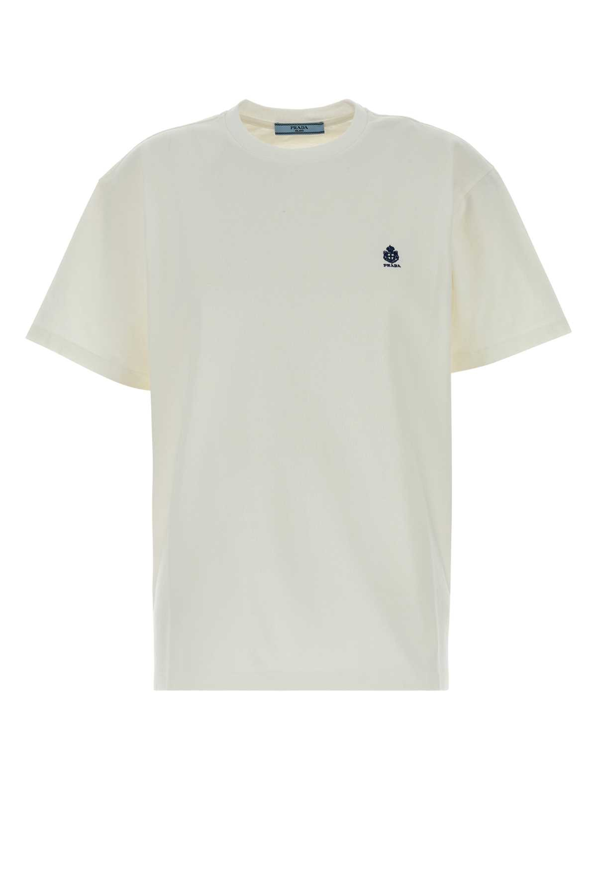 [Prada] T-shirts Short Sleeve FW26 3578BRSOOO19Z8 F0009