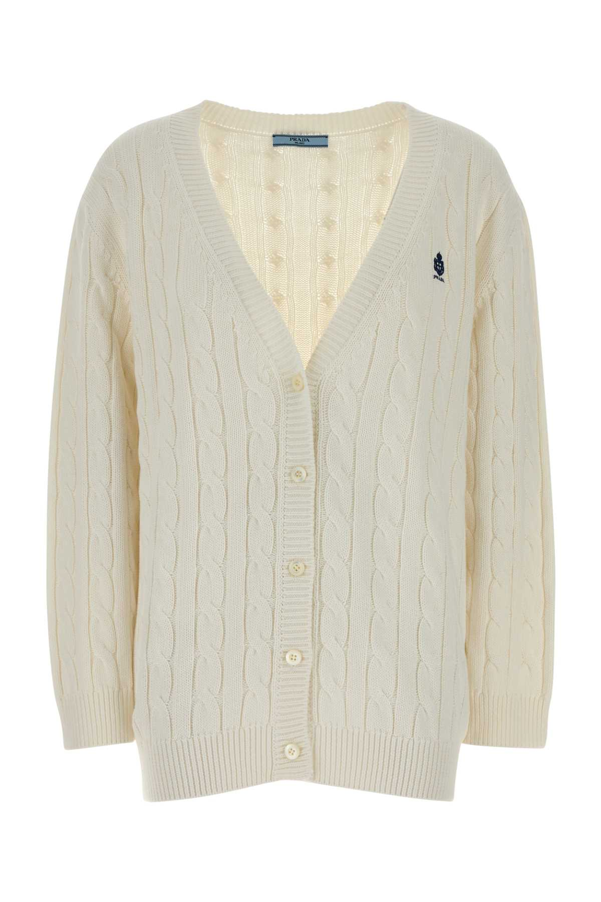 [Prada] Cardigan FW26 P25O34SOOO19VL F0009