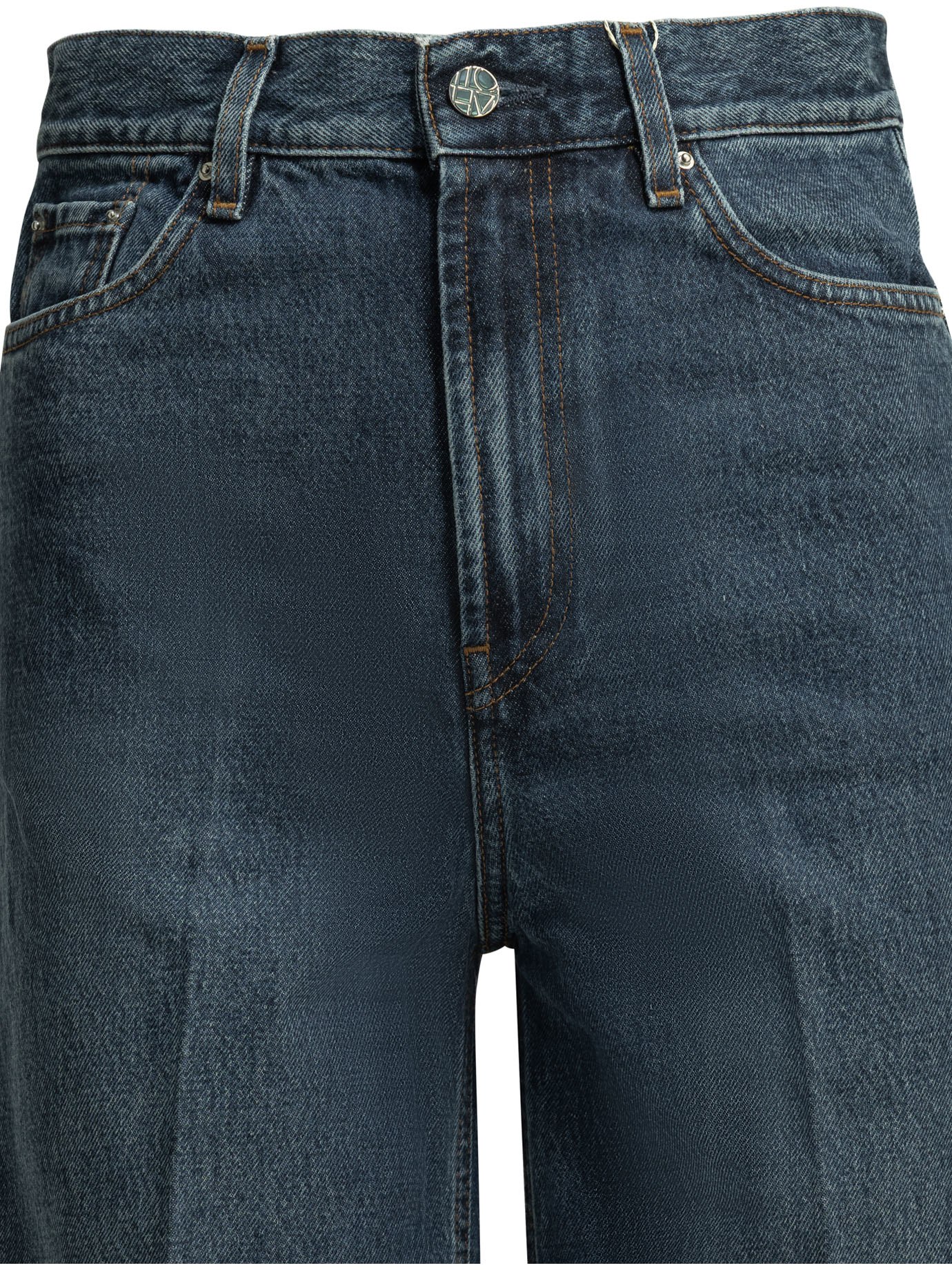[TOTEME] Jeans FW26 242-WRB2426-FB0045-067-32DK BLUE