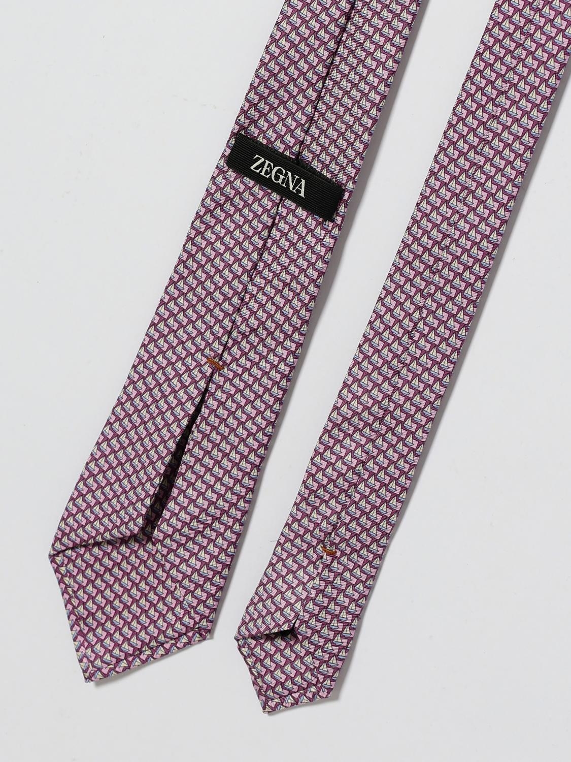 [ZEGNA] Tie SS26 1PBZ3W00TA3 PI1