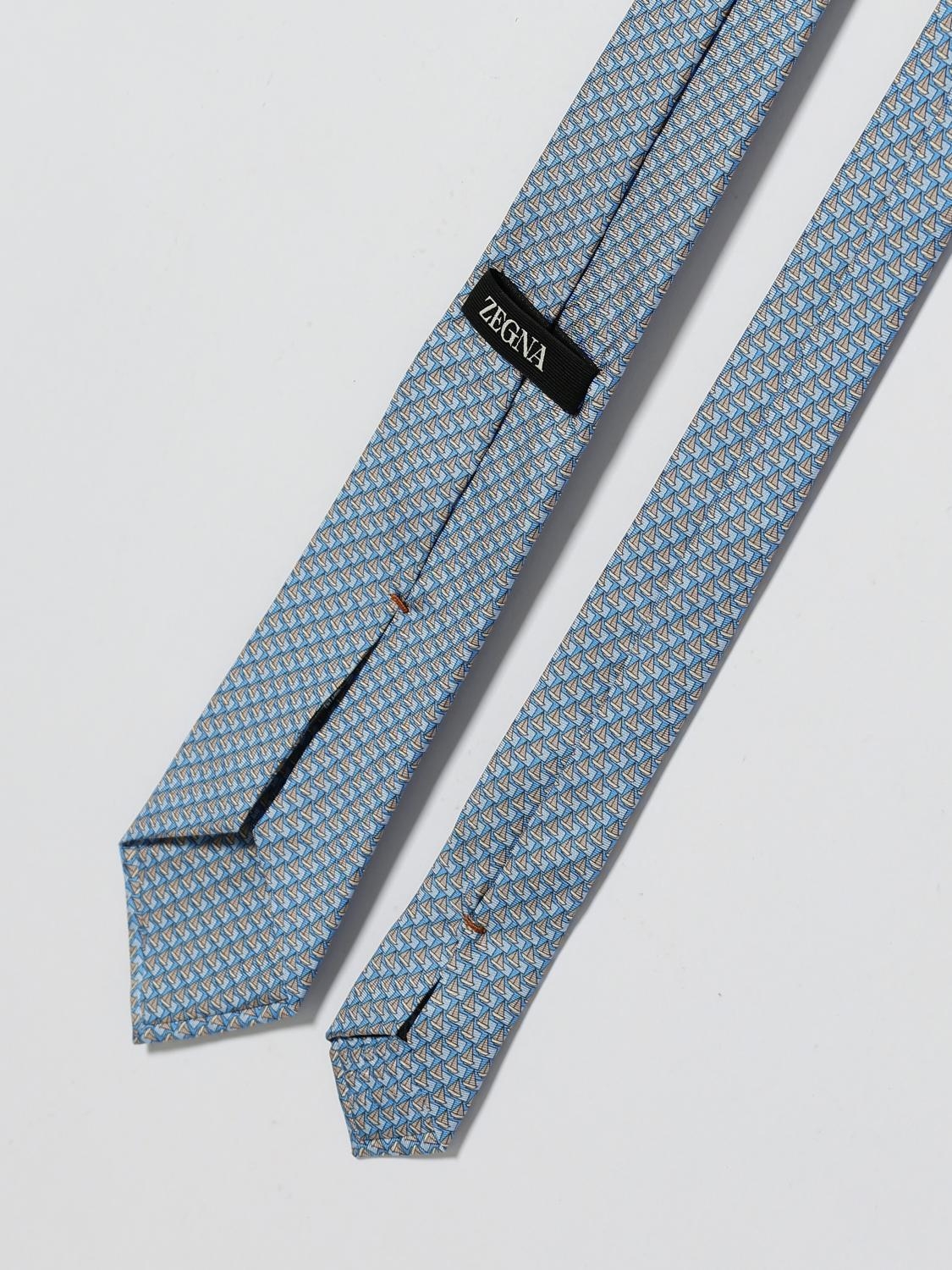[ZEGNA] Tie SS26 1PBZ3W00TA3 BL3