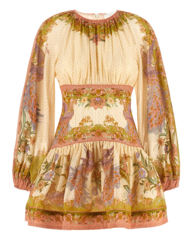 [Zimmermann] Long sleeve dress FW26 5515DSS262CTSF