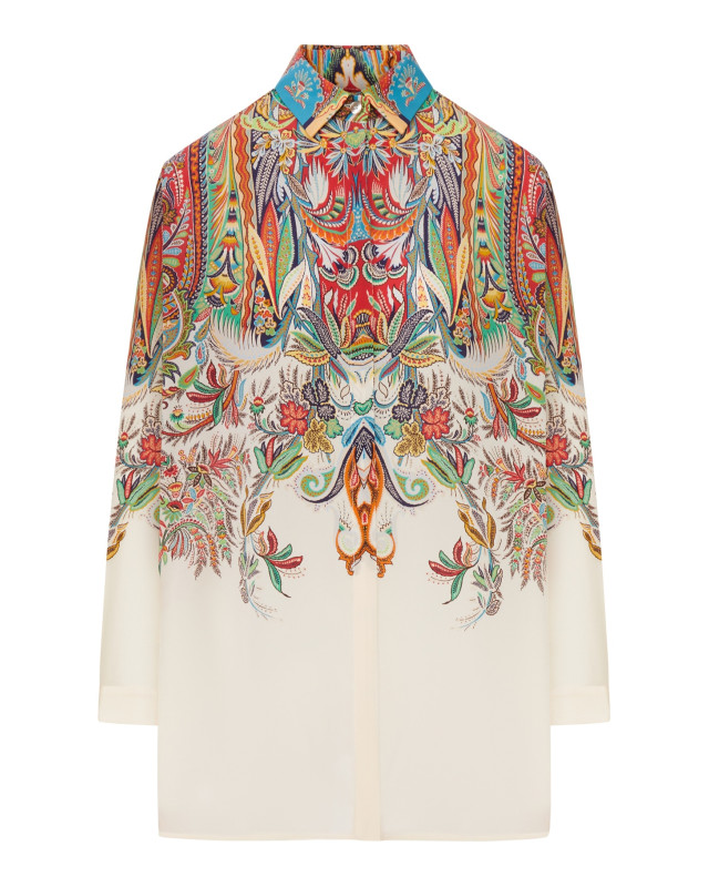 [Etro] Blouse FW26 WRIA0103AK12XX0800 WHITE