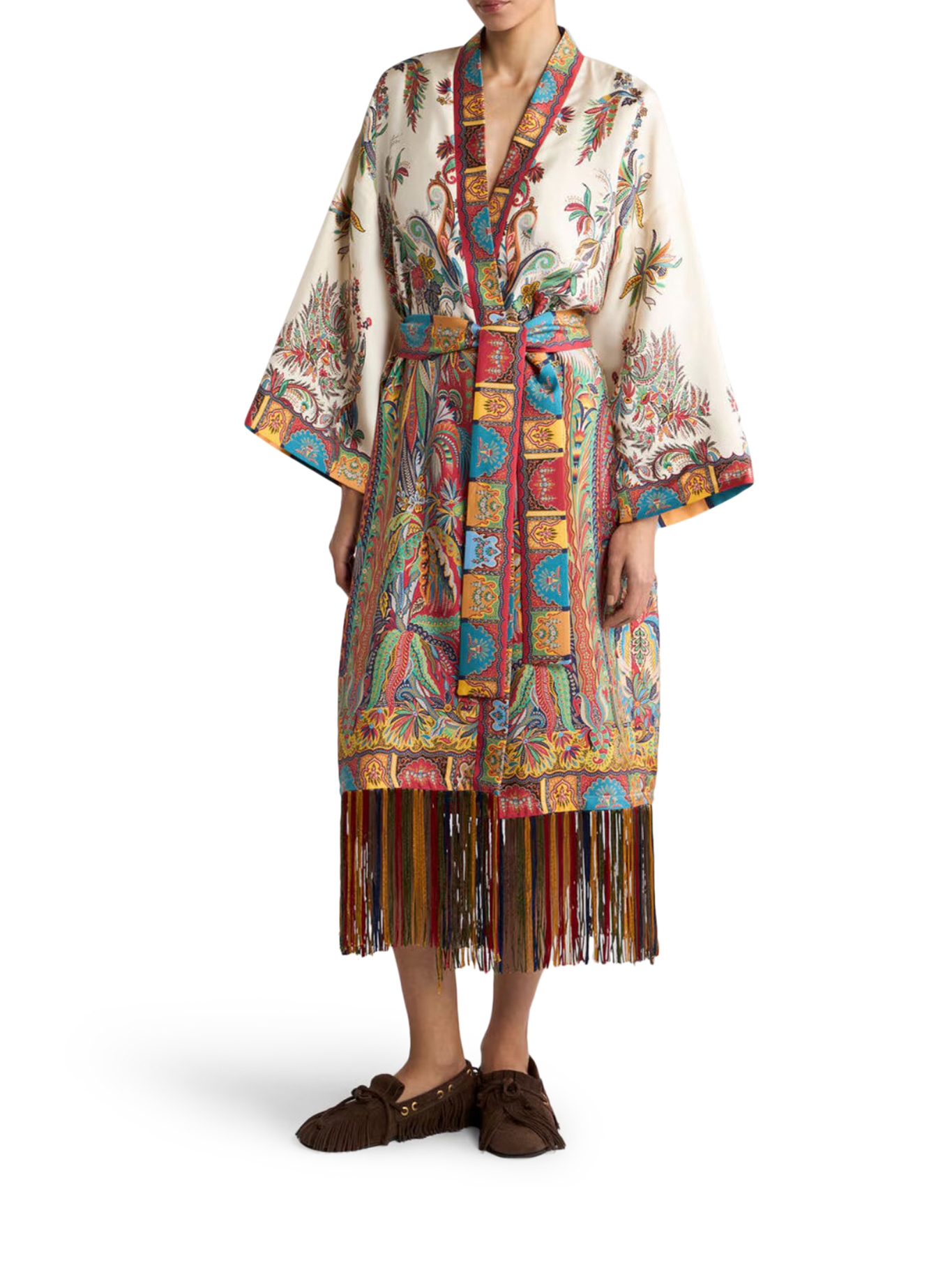 [Etro] Cardigan FW26 WRBE0003AK12SX0800 WHITE