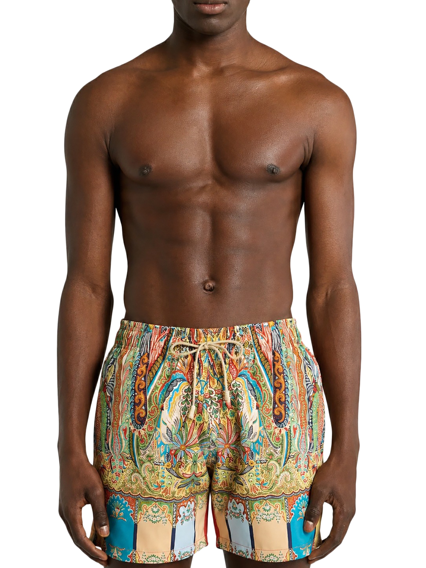 [Etro] Swim Pants FW26 MRPB000299SPS12X0800 WHITE