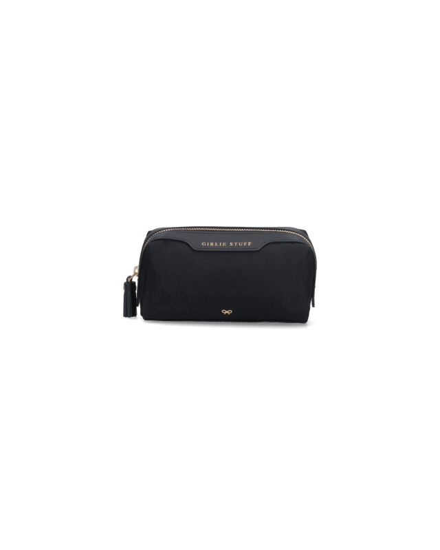 [Anya Hindmarch] Clutch bag FW26 180535BLACK
