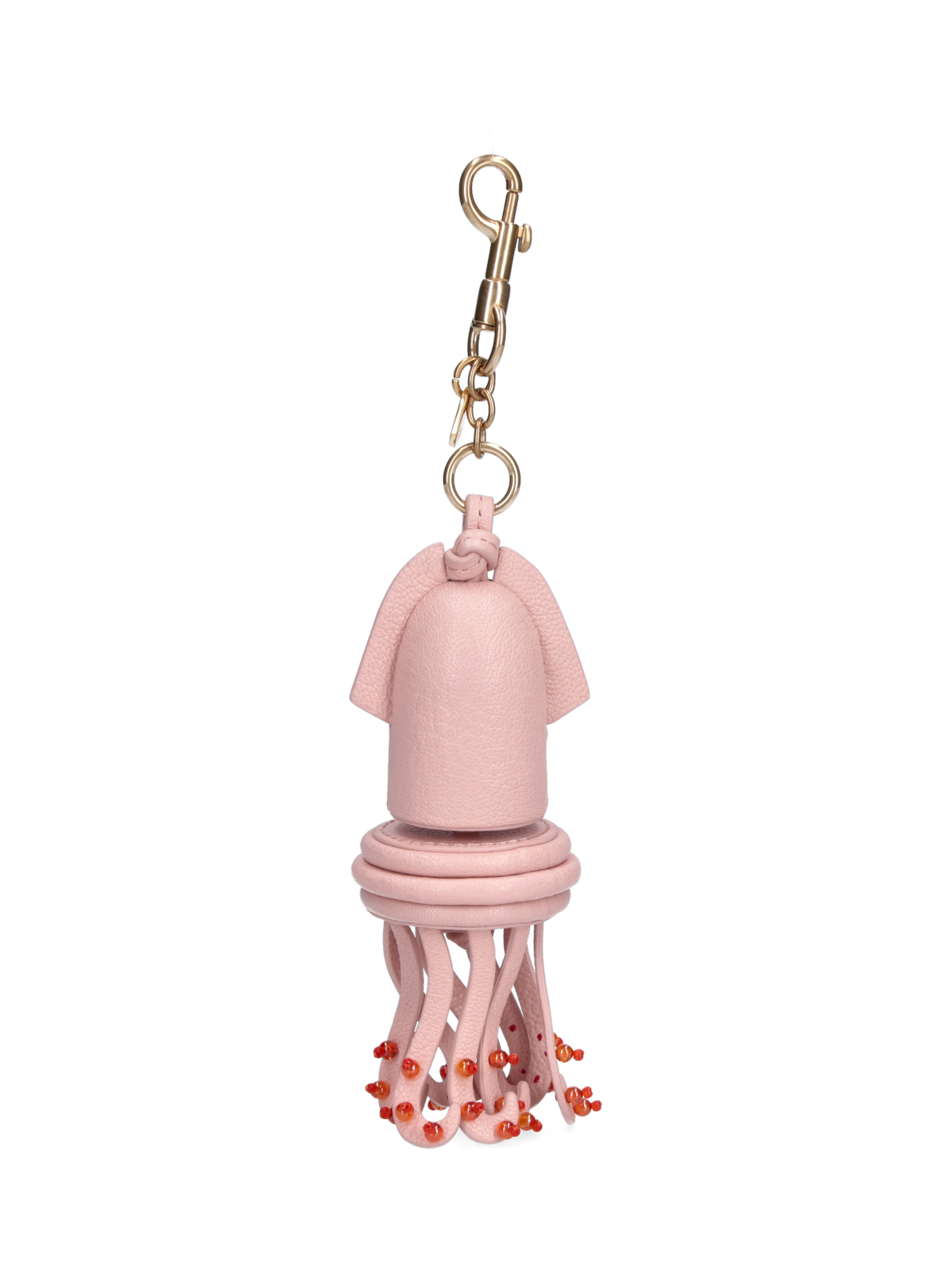 [Anya Hindmarch] Keyring FW26 208444SHELL PINK
