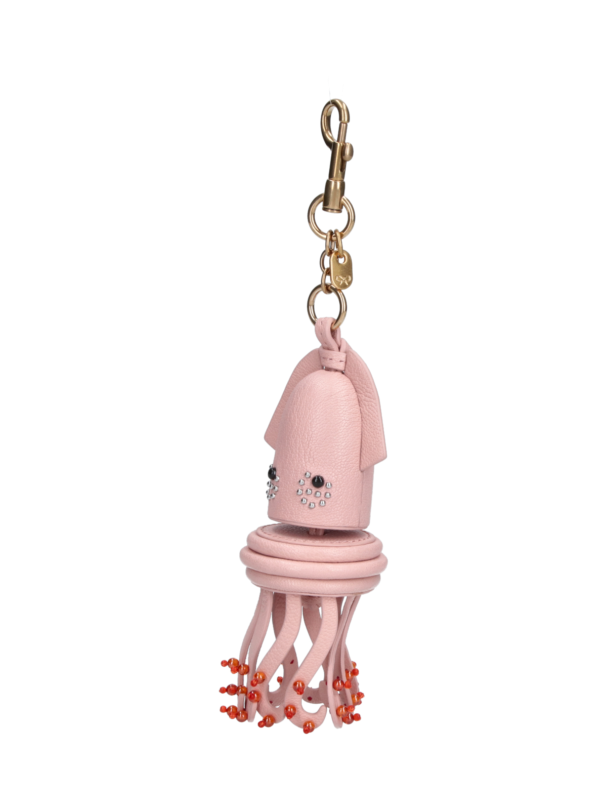 [Anya Hindmarch] Keyring FW26 208444SHELL PINK