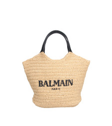 [Balmain] Tote bag FW26 HN1FA089TRAYGTE
