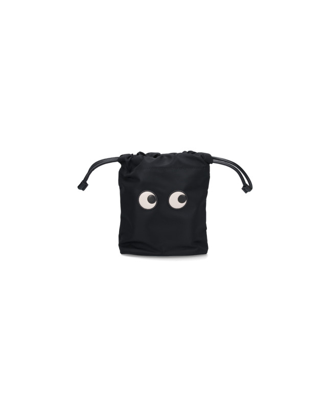 [Anya Hindmarch] Clutch bag FW26 193566BLACK