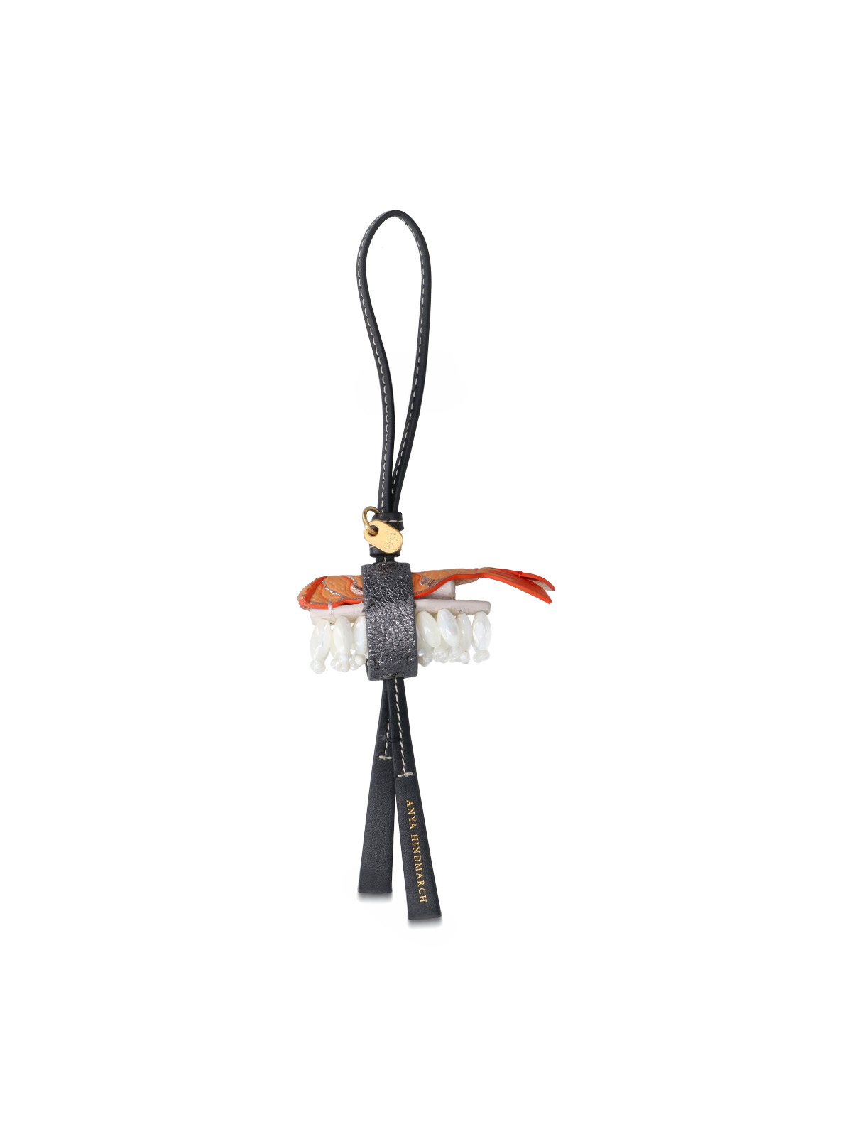 [Anya Hindmarch] Keyring FW26 208093SALMON