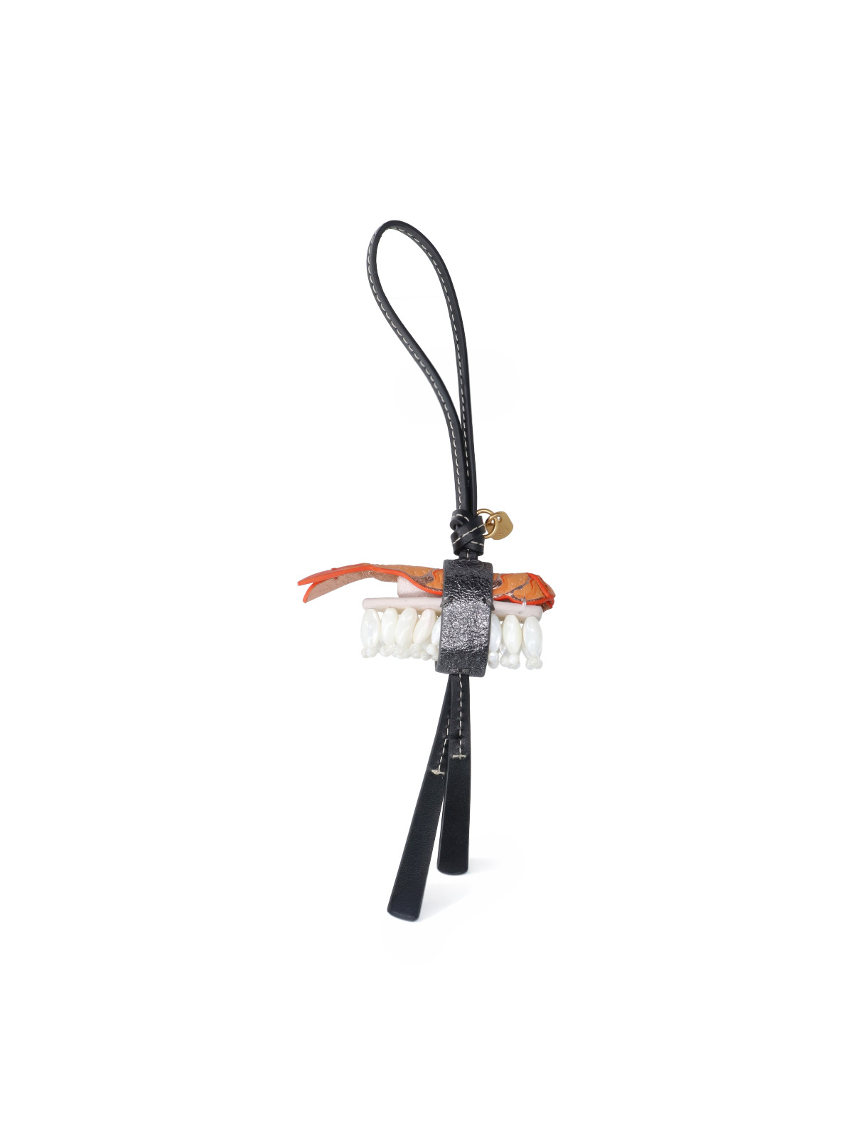 [Anya Hindmarch] Keyring FW26 208093SALMON
