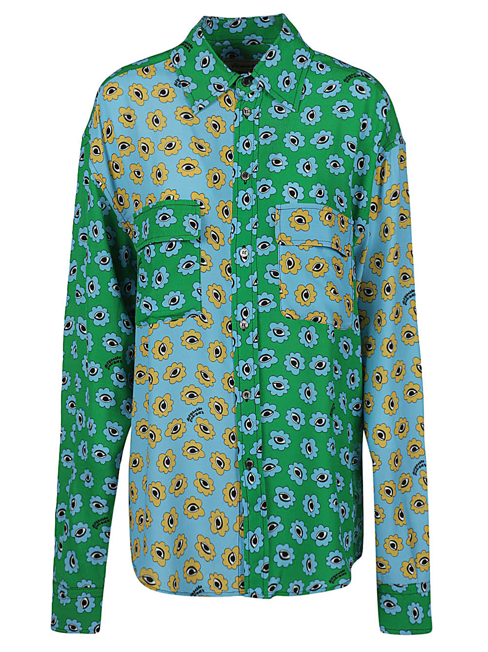 [ALESSANDRO ENRIQUEZ] Shirts Long Sleeve FW22 AESH202BRODOG+OV