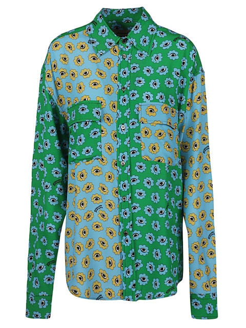 [ALESSANDRO ENRIQUEZ] Shirts Long Sleeve FW22 AESH202BRODOG+OV