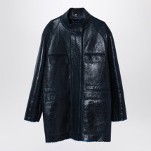 [Fendi] Leather Jacket FW24 FM5379AOND