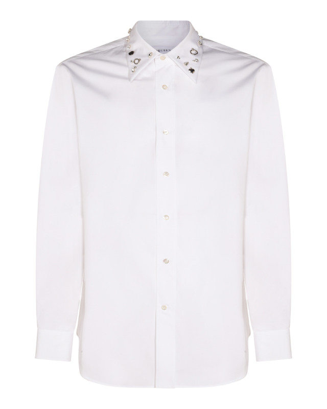 [Alexander McQueen] Shirts Long Sleeve SS25 828875QNAAX9000