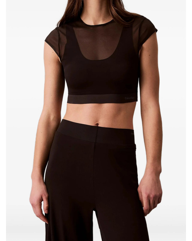 [Calvin Klein Sport] Sports Top SS26 LVGWS6K219  BLACK
