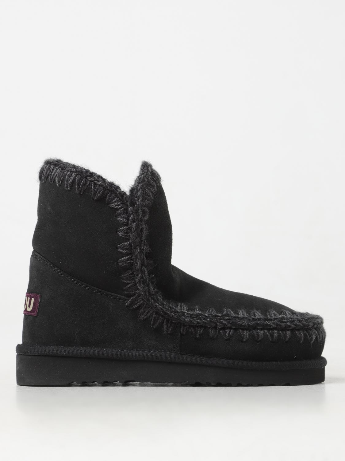 [Mou] Ankle Boots FW25 FW101001A BKBK
