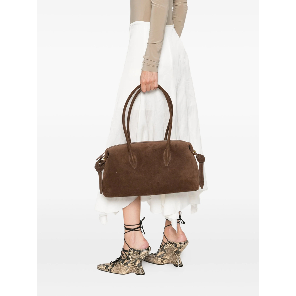 [YUZEFI] Shoulder bag SS26 BRIOCHE DUFFLE  CHOCO