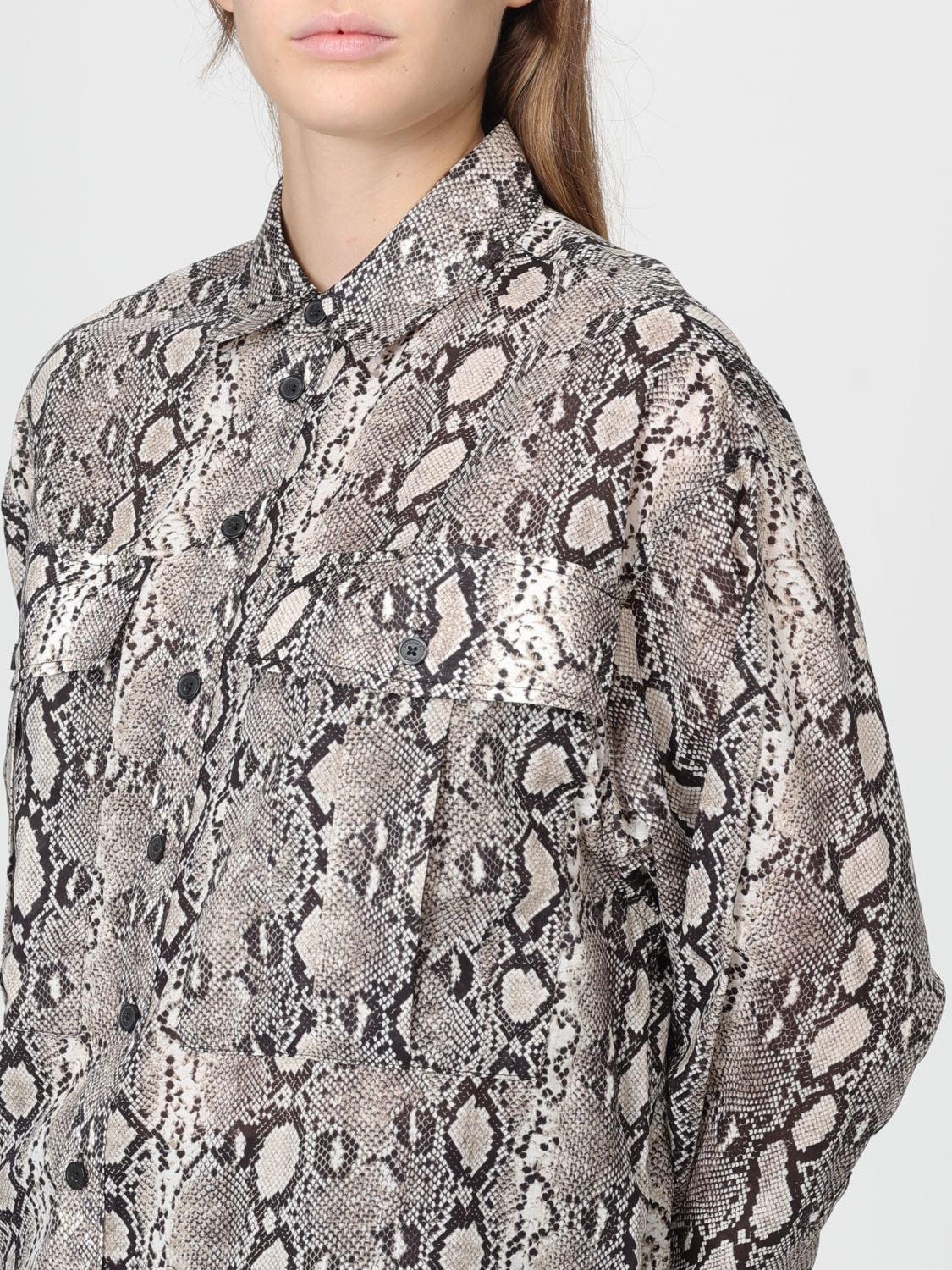 [Michael Kors] Shirts Long Sleeve FW25 MT540WAK6A 120