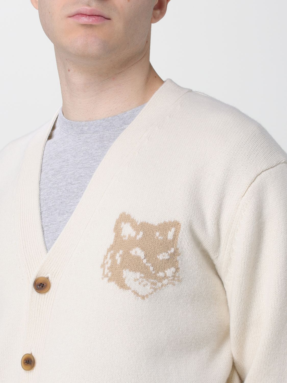 [MAISON KITSUNE] Cardigan FW25 PM00509KM0329 0395