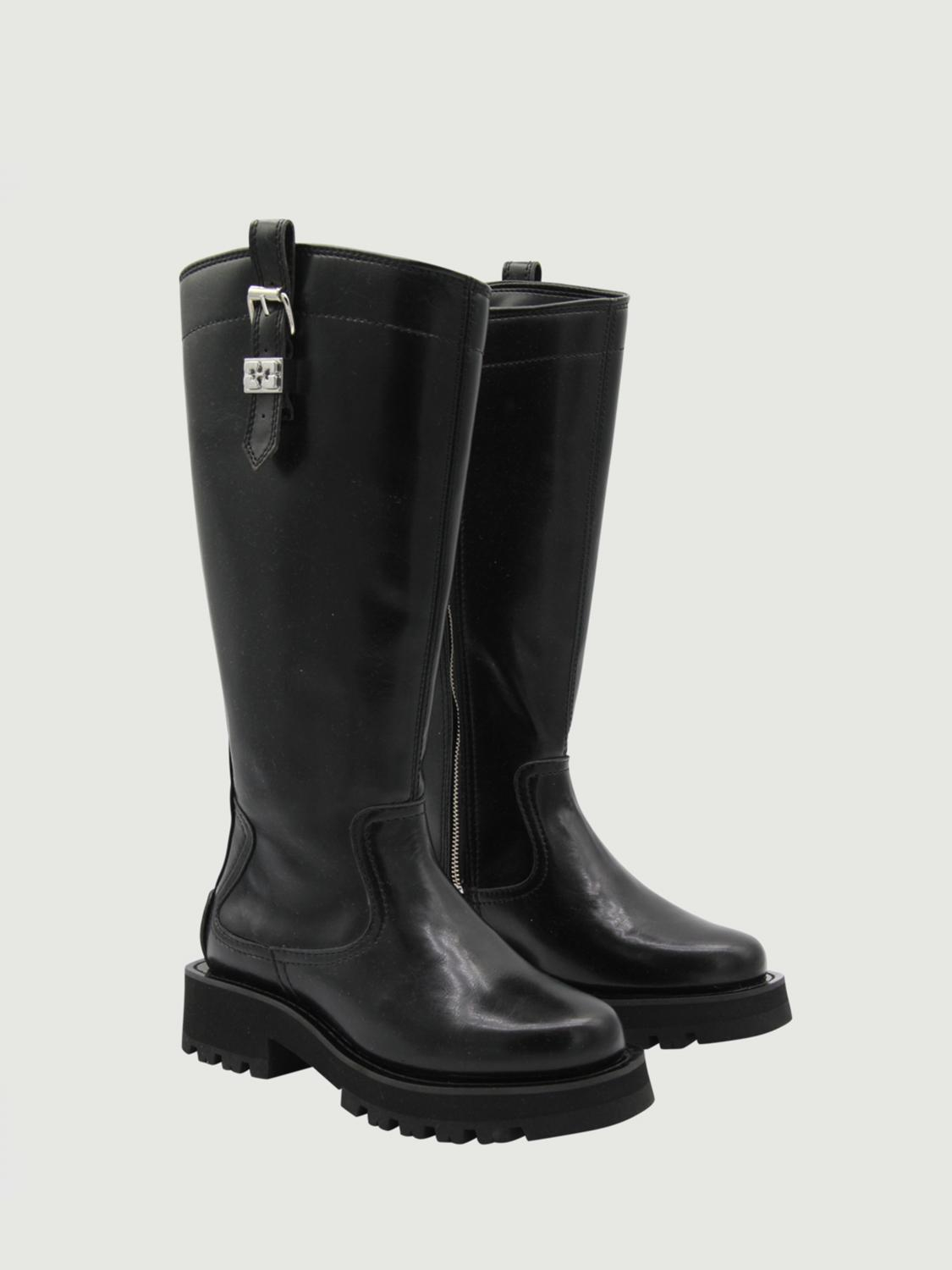 [GANNI] Long Boots FW25 S3022 099