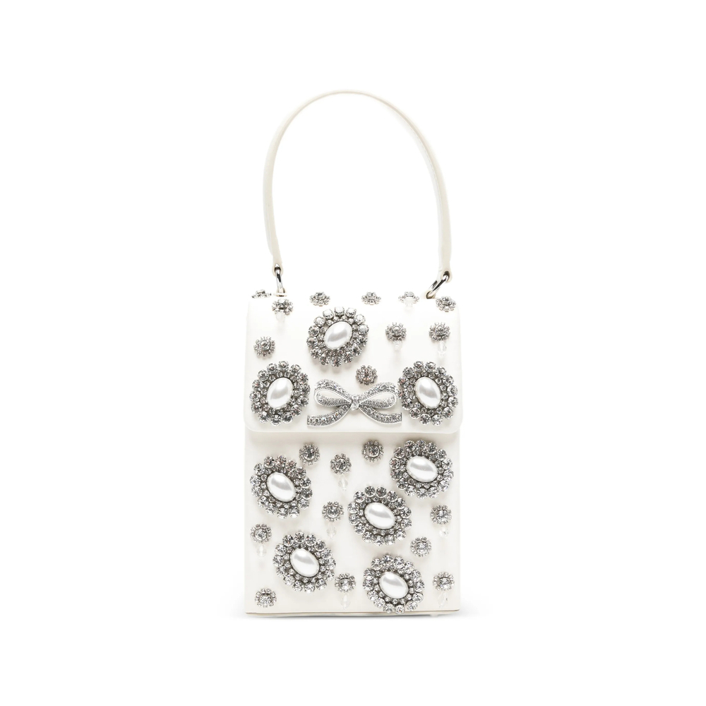 [Self-portrait] Tote bag SS26 SS26-313B-C  CREAM