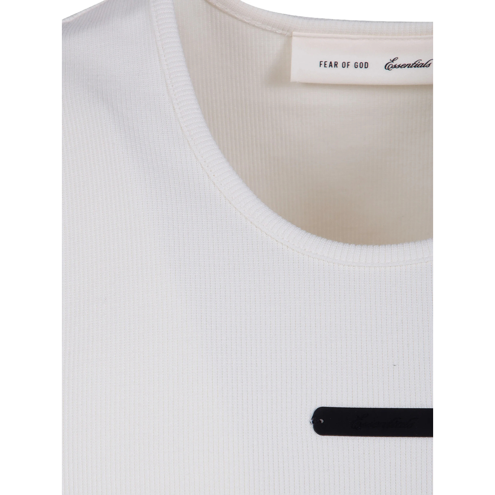 [Fear Of God Essentials] T-shirts Sleeveless FW26 125SP264252F  IVORY