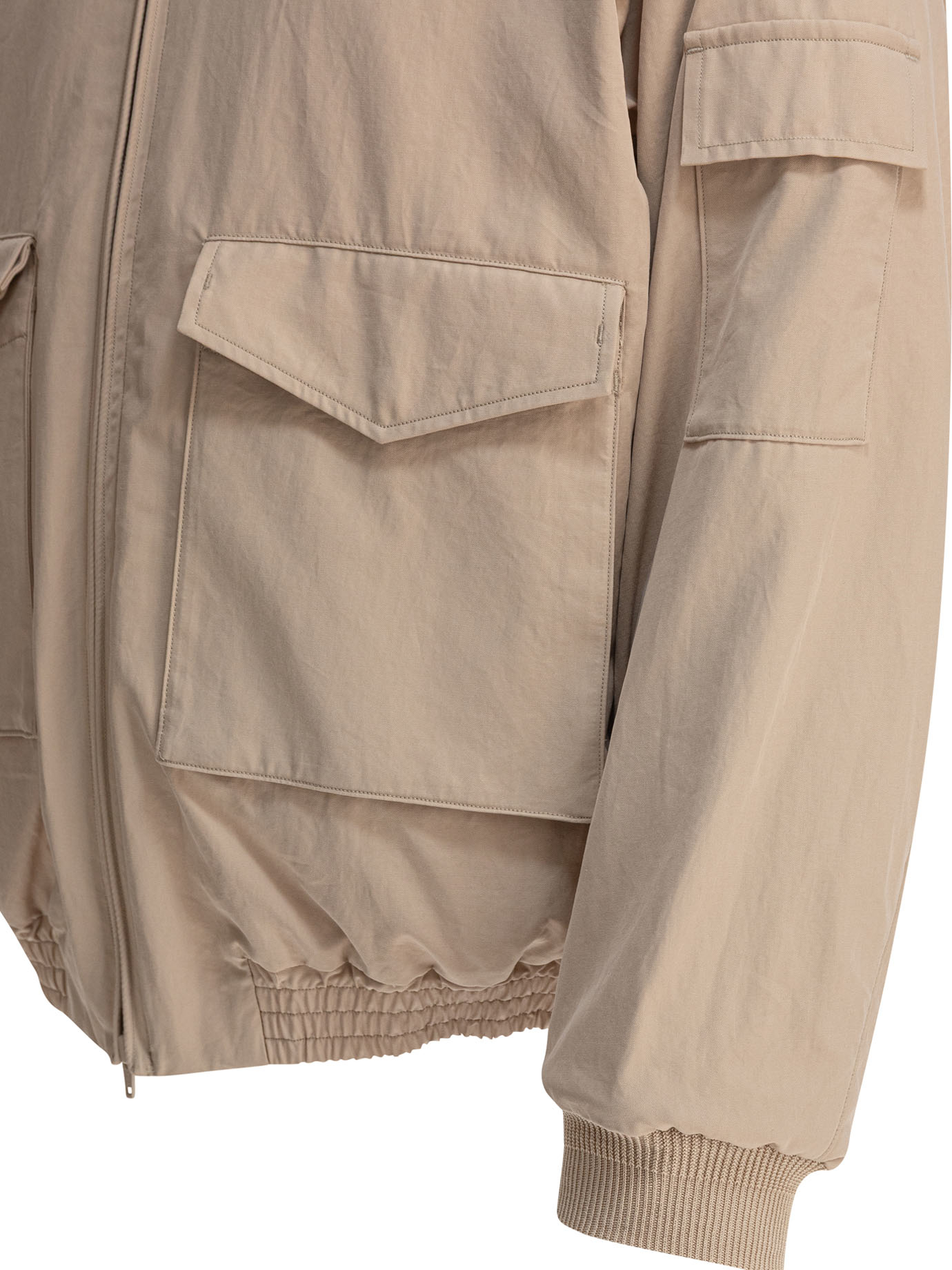 [Kaptain Sunshine] Bomber Jacket SS25 KS25SJK01KHAKI