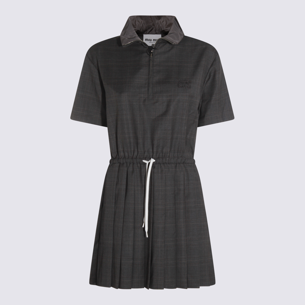 [Miu Miu] Short sleeve dress FW25 MF5994175YF0480