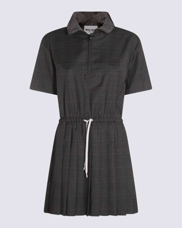 [Miu Miu] Short sleeve dress FW25 MF5994175YF0480