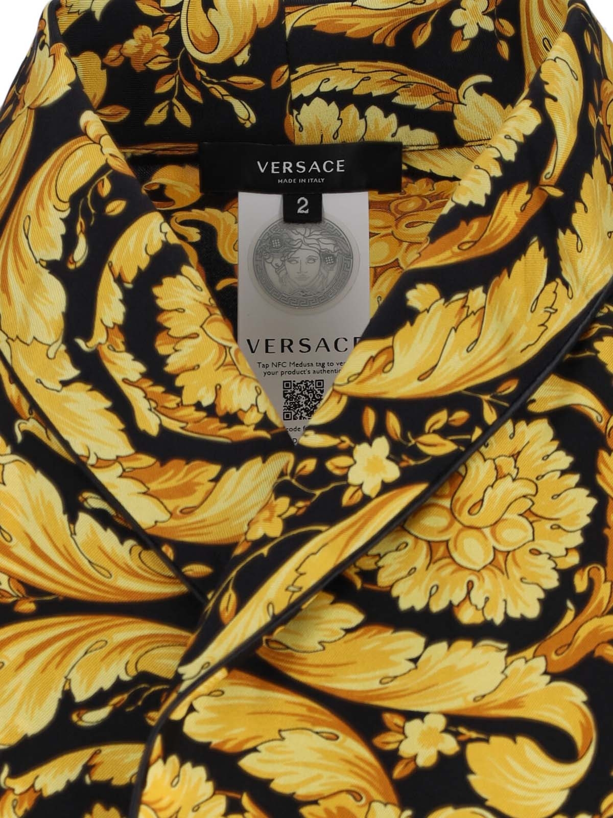 [Versace] Long sleeve dress SS25 1003683 1A046615B000