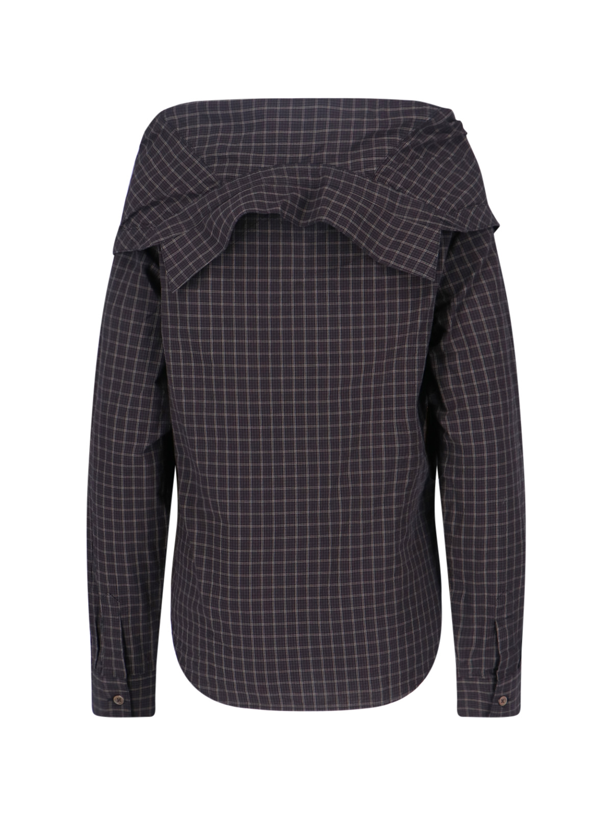 [Our Legacy] Shirts Long Sleeve FW25 W4252KBBLACK FAUX LUMBERJACK CHECK
