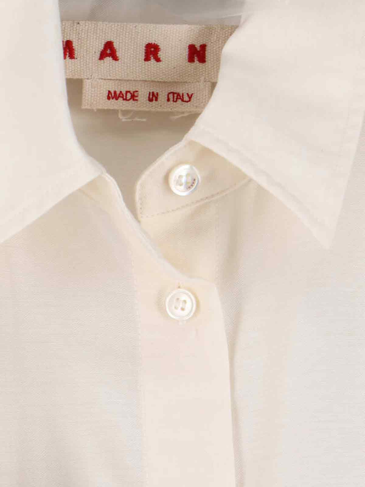 [Marni] Shirts Long Sleeve FW25 CAMA0639QS UTC52600W03