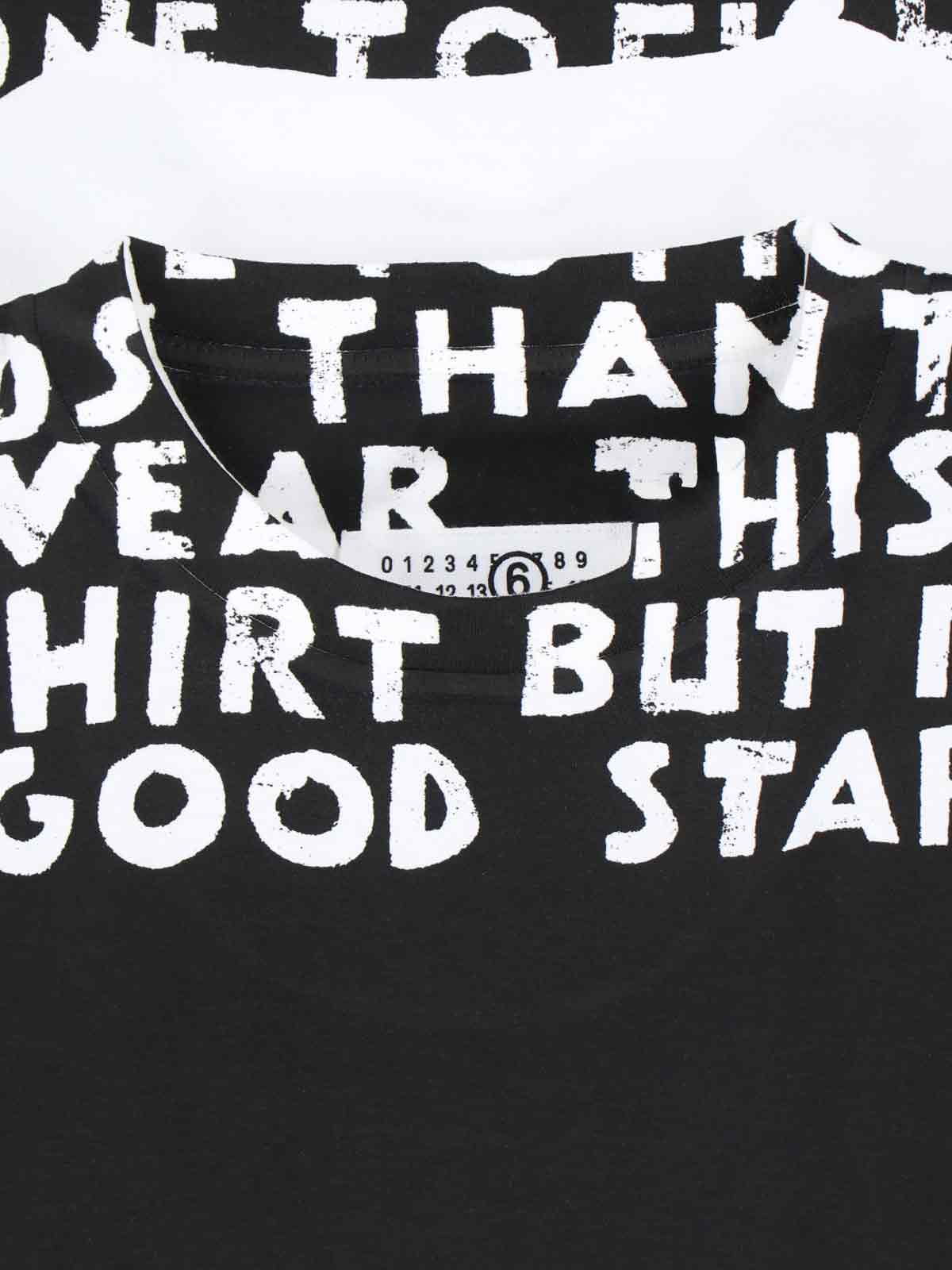 [MM6 Maison Margiela] T-shirts Short Sleeve FW25 SH2GC0033 M20048100