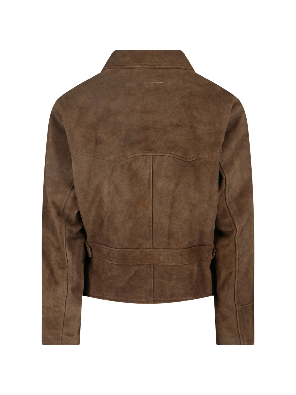 [MM6 Maison Margiela] Leather Jacket FW25 SH2AM0037 M07012124