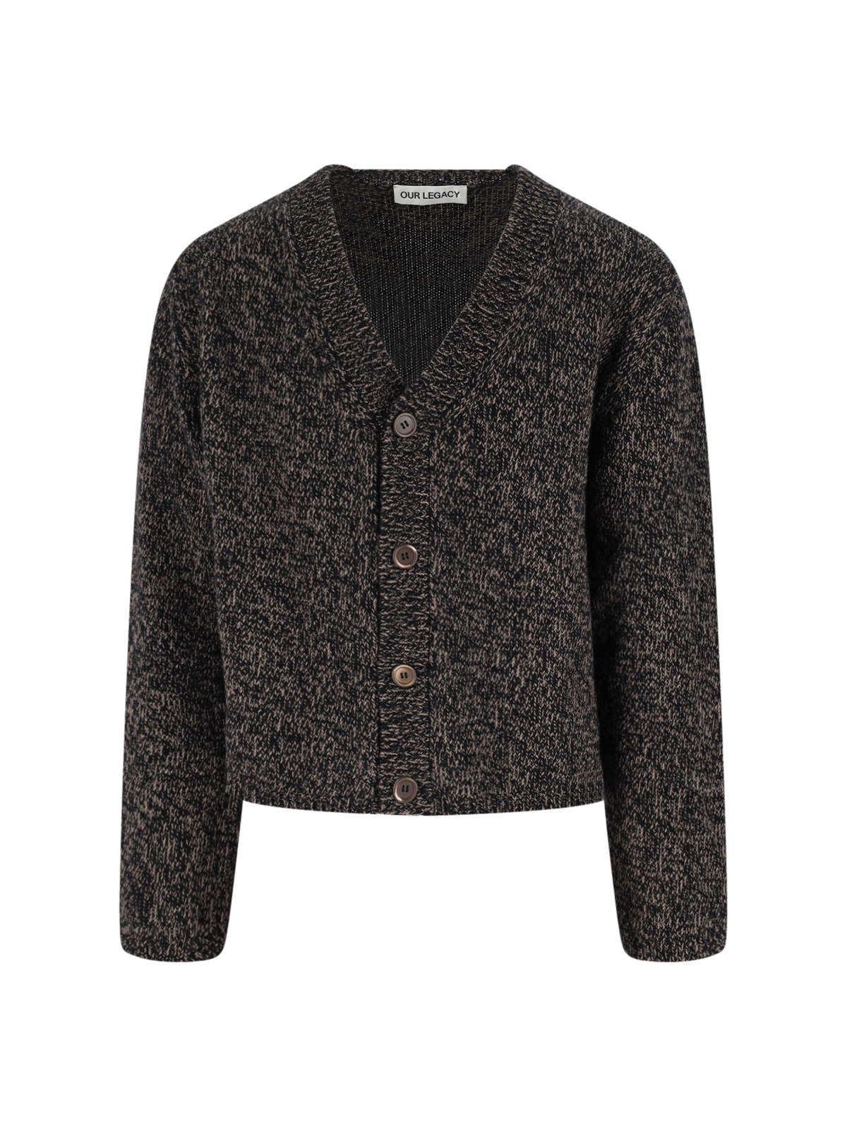 [Our Legacy] Cardigan FW25 M4253ABBEAR TWIST MOULINE WOOL