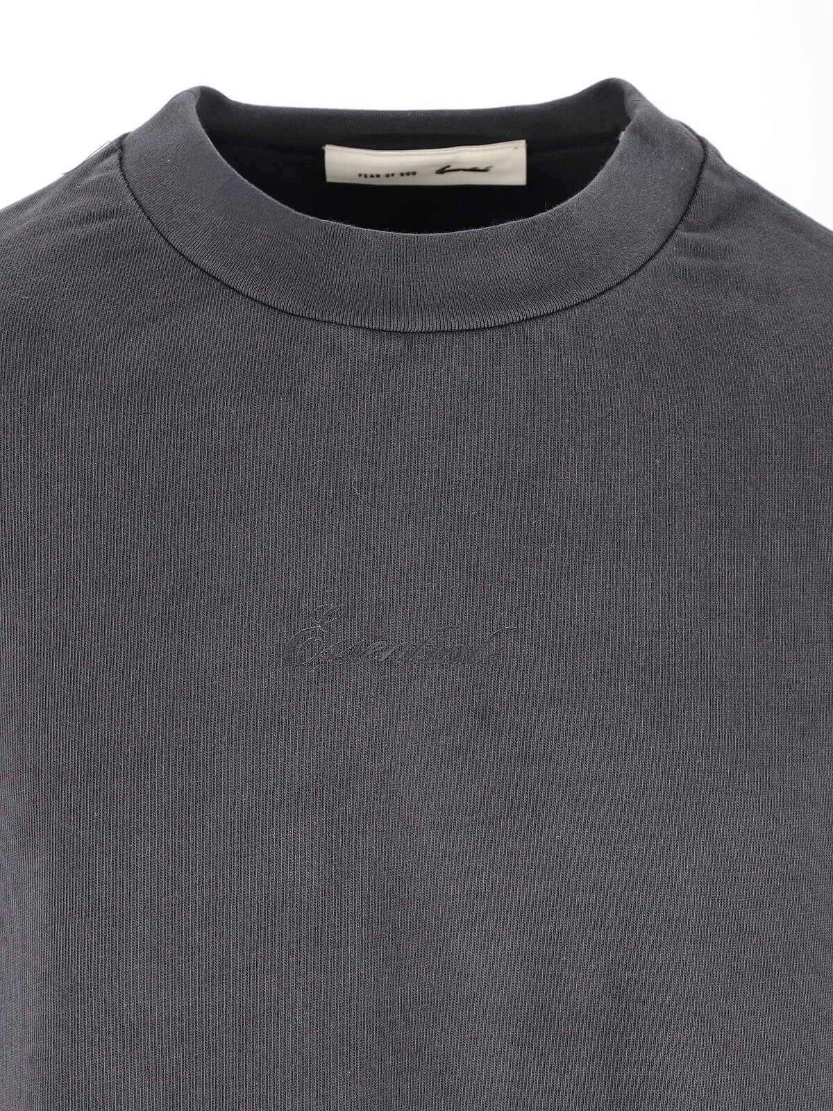 [Fear of God] T-shirts Short Sleeve SS26 125SP264471FFADED BLACK