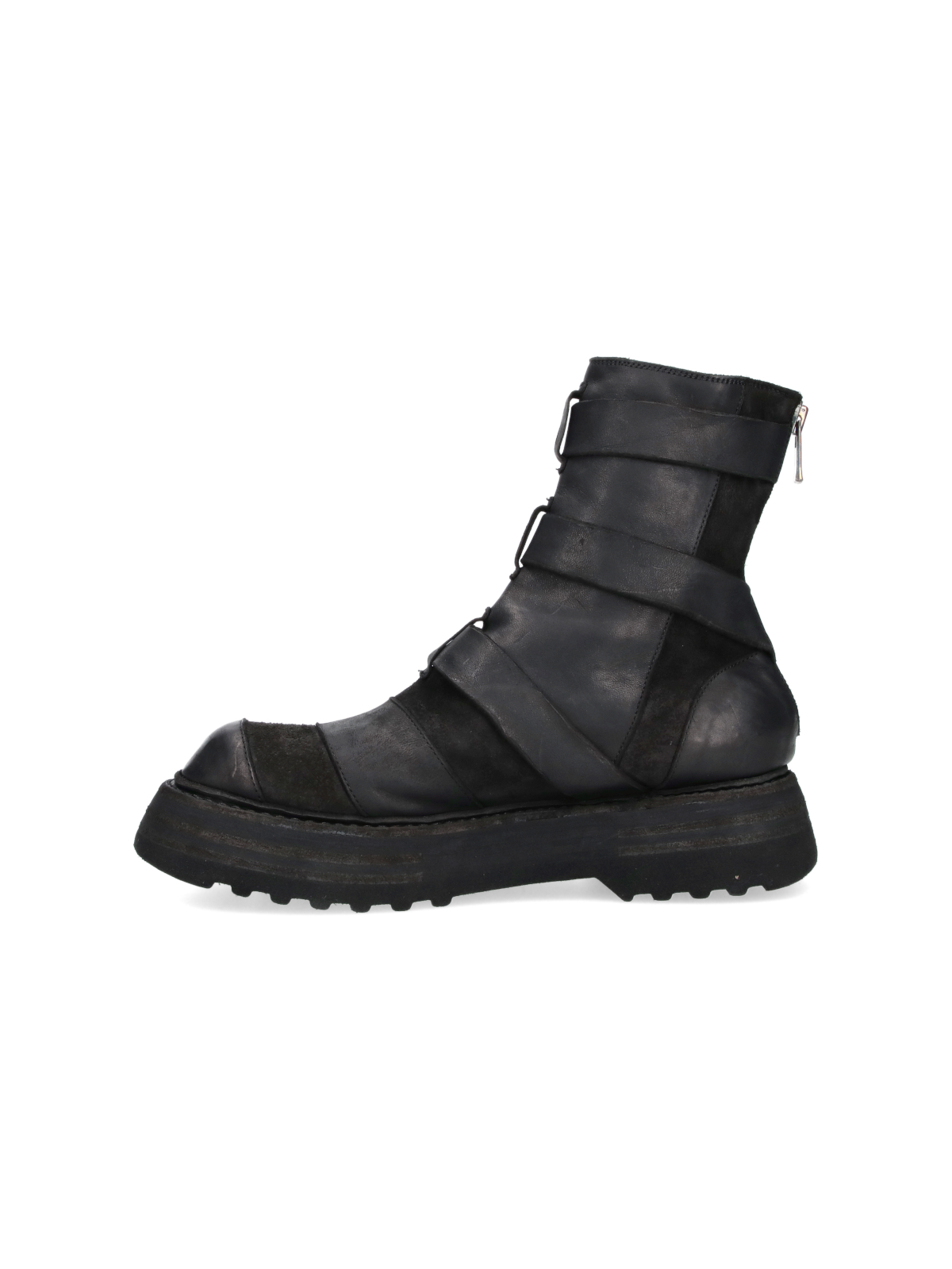[Guidi] Ankle boots FW25 526VPW HORSE FULL GRAIN REVERSEBLKT