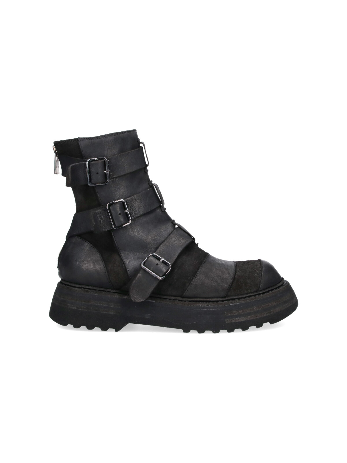 [Guidi] Ankle boots FW25 526VPW HORSE FULL GRAIN REVERSEBLKT