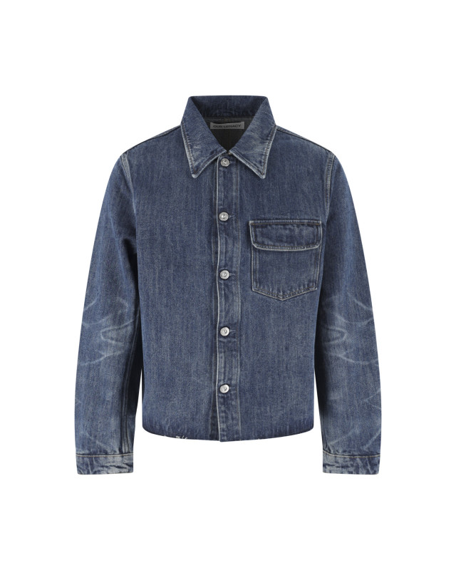 [Our Legacy] Denim jacket FW25 M4251CRROAD WORN ROPE TWILL