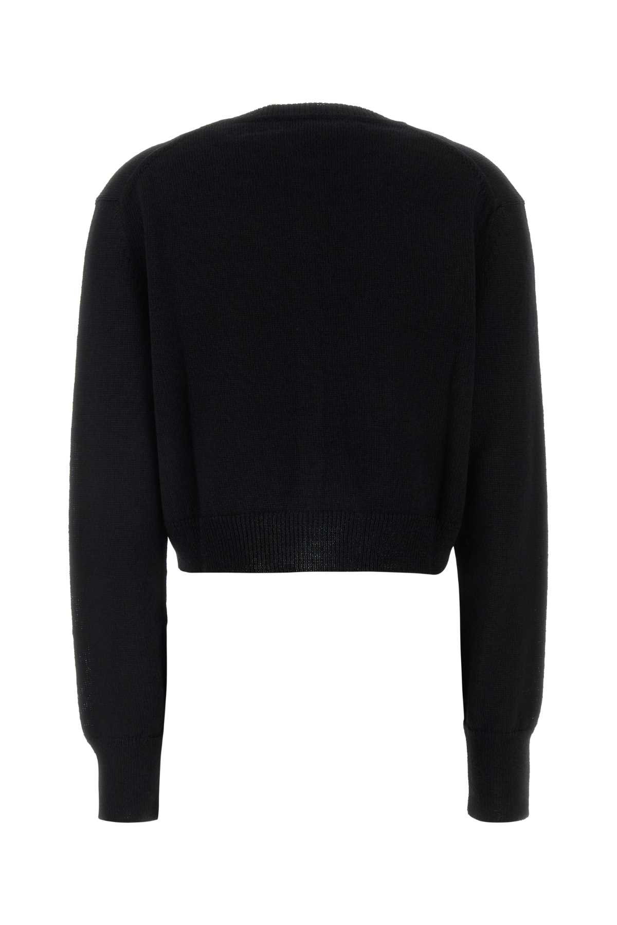 [Our Legacy] Cardigan SS26 W2263MB BLACOALINWOO