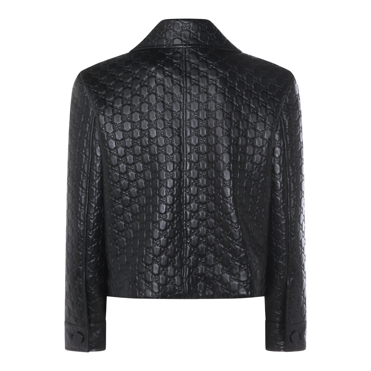 [Gucci] Leather Jacket FW25 834308XNA4F1000