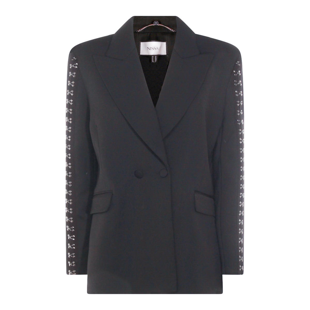 [NISSA] Jacket FW25 SS1346BLACK