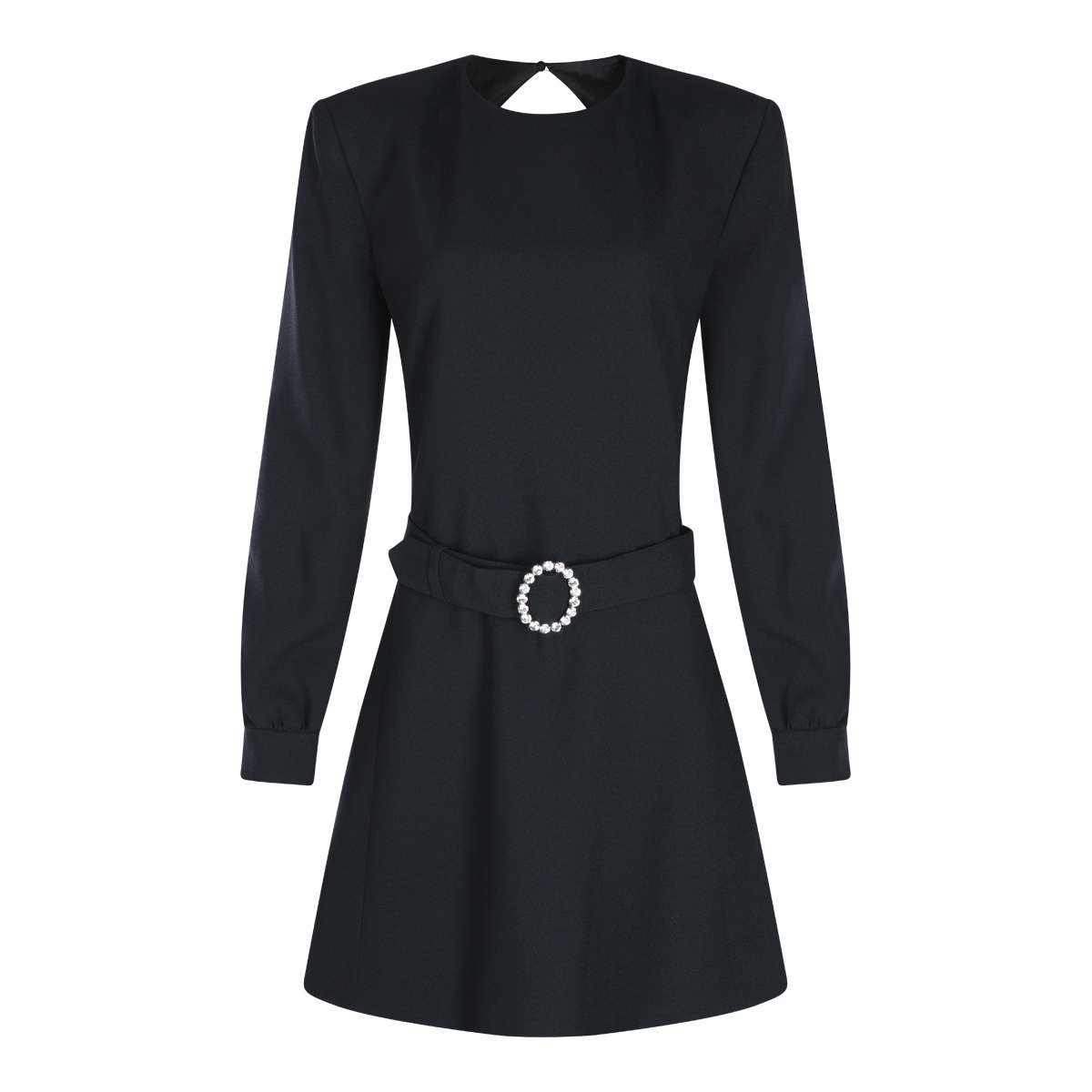 [Saint Laurent] Long sleeve dress FW25 819619Y012W1000
