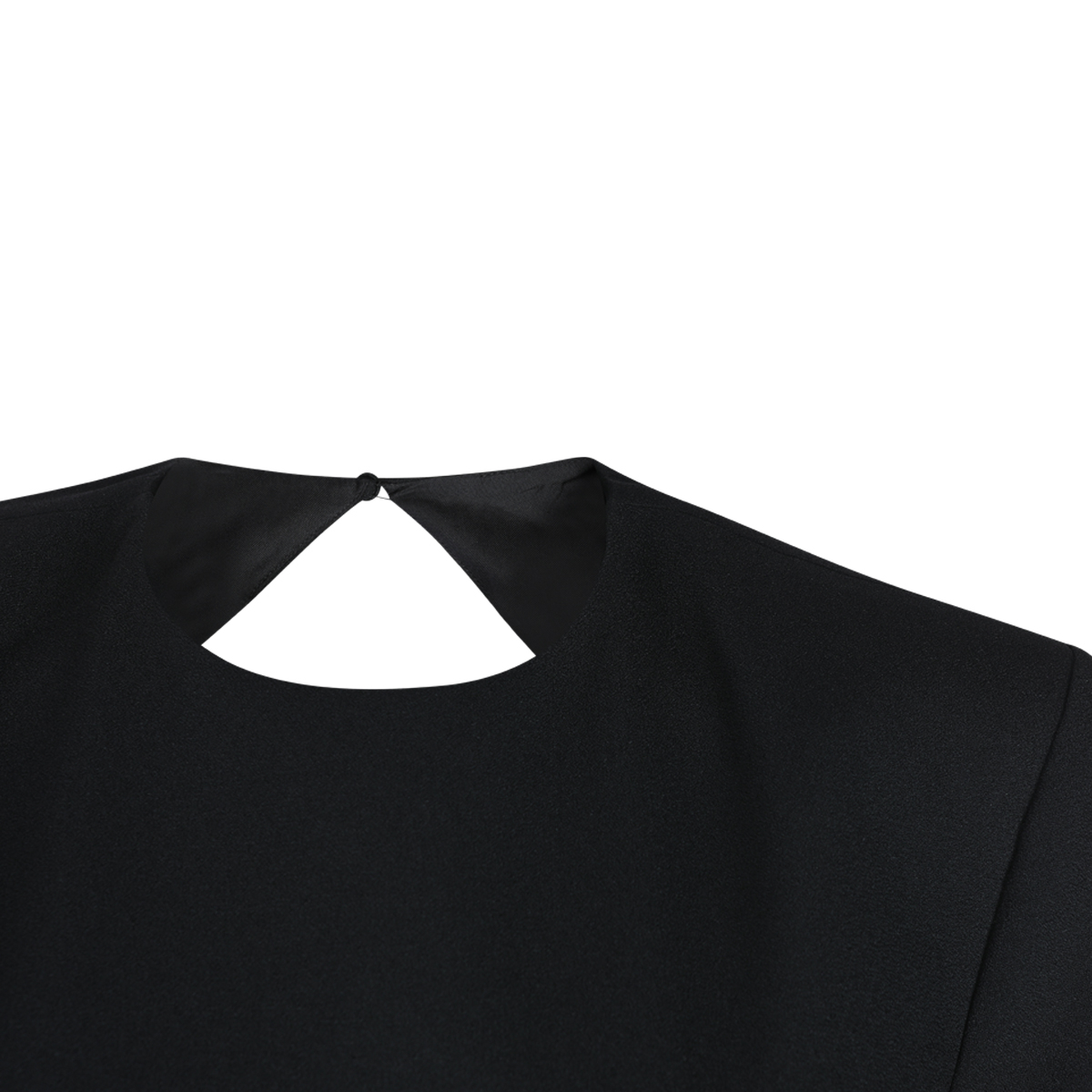 [Saint Laurent] Long sleeve dress FW25 819619Y012W1000