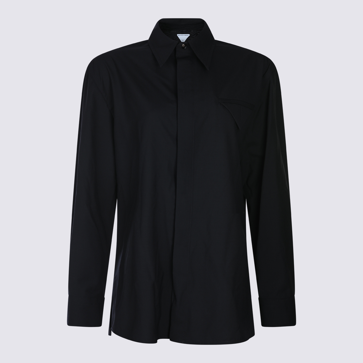 [Bottega Veneta] Shirts Long Sleeve FW25 844045V4XP01000