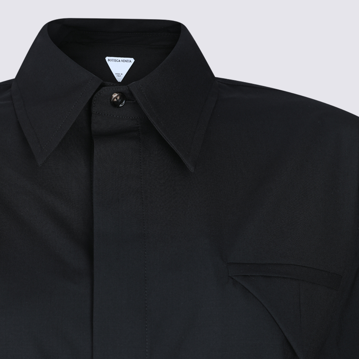 [Bottega Veneta] Shirts Long Sleeve FW25 844045V4XP01000