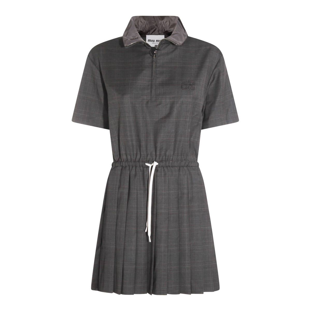 [Miu Miu] Short sleeve dress FW25 MF5994SOOO175YF0480