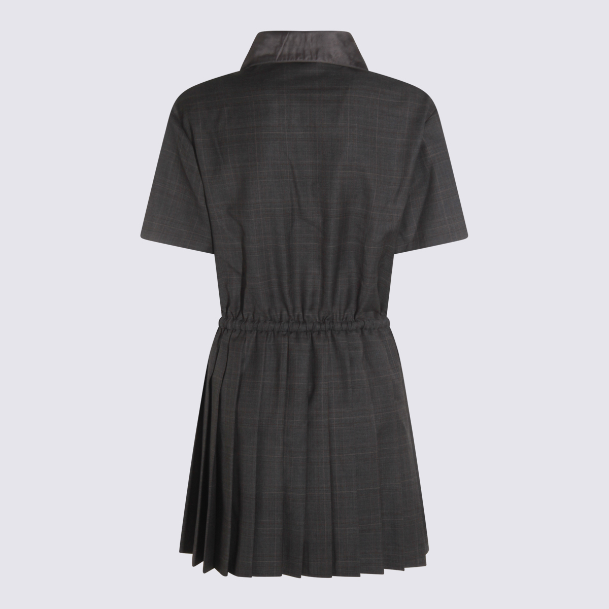 [Miu Miu] Short sleeve dress FW25 MF5994SOOO175YF0480